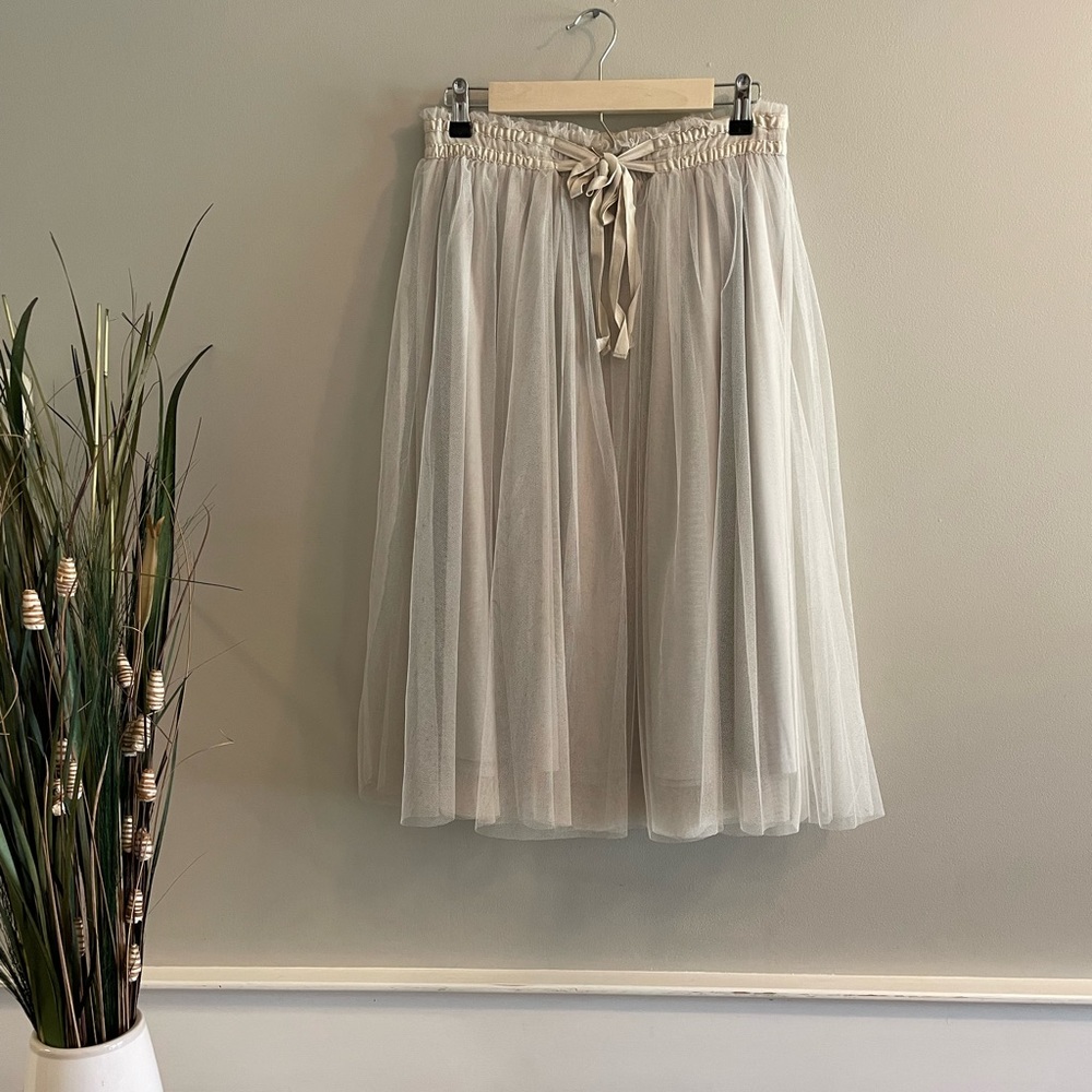 NWT Tulle midi skirt